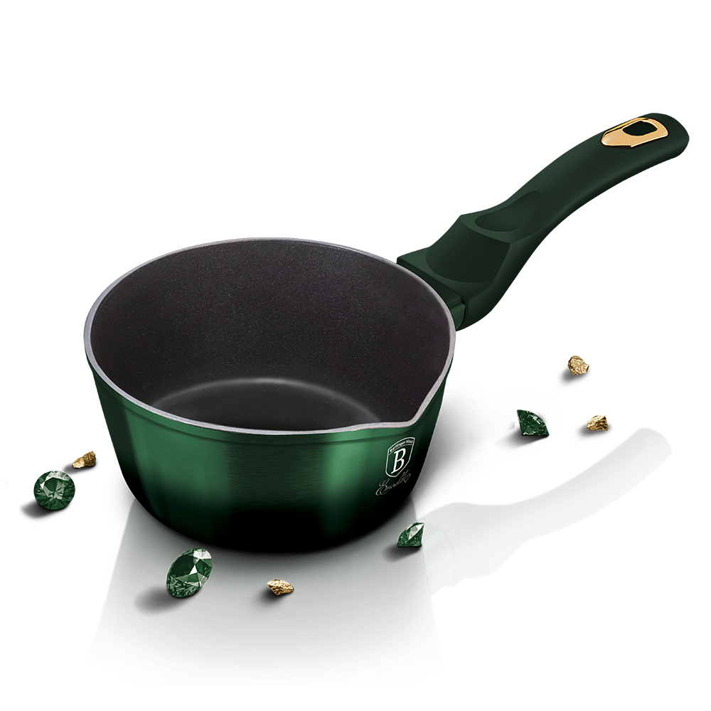 Partially Covered Copper Cooking Pot Between Garlic And Carving