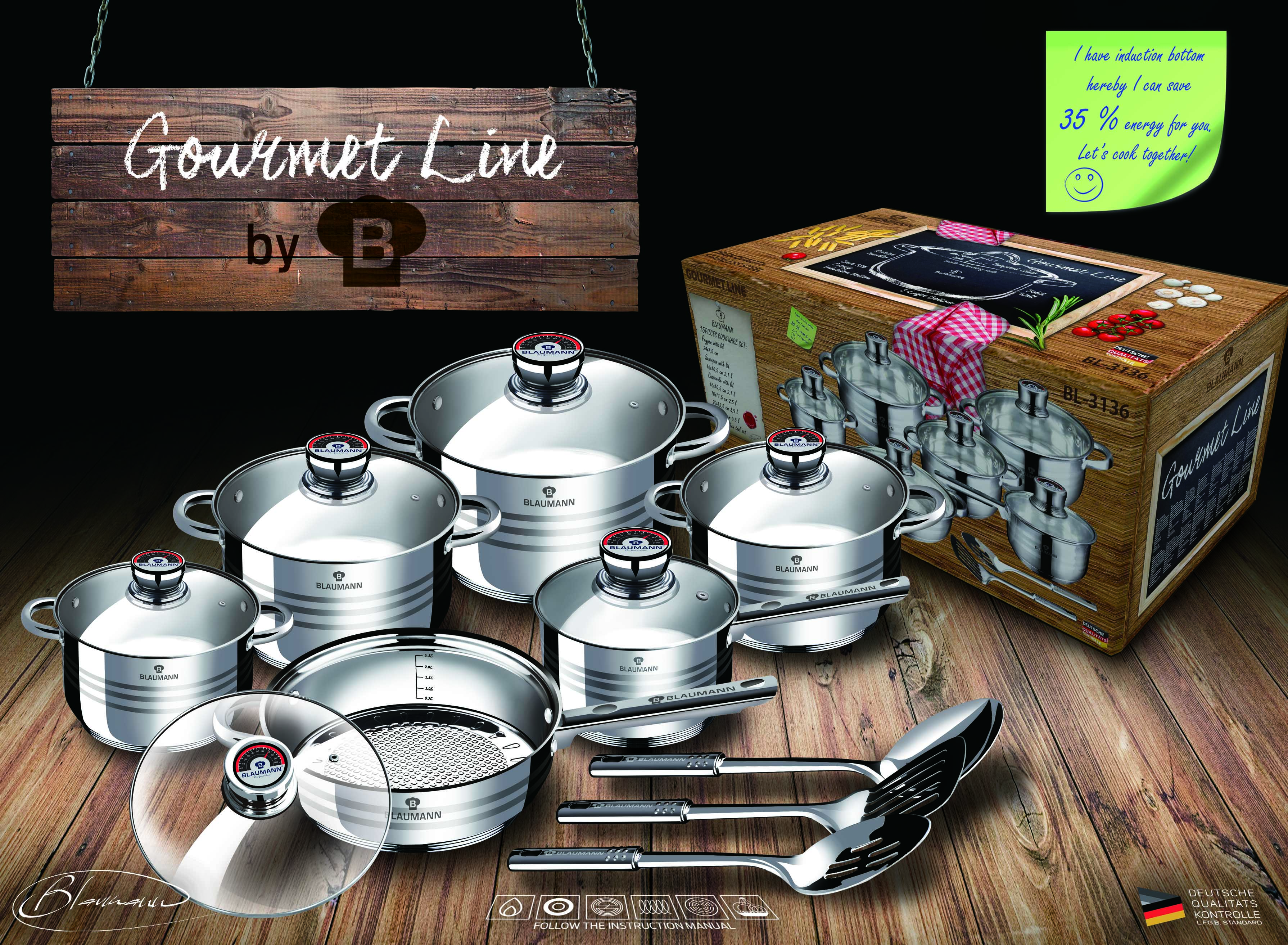 BL-3136 Gourmet Line szett hangulat