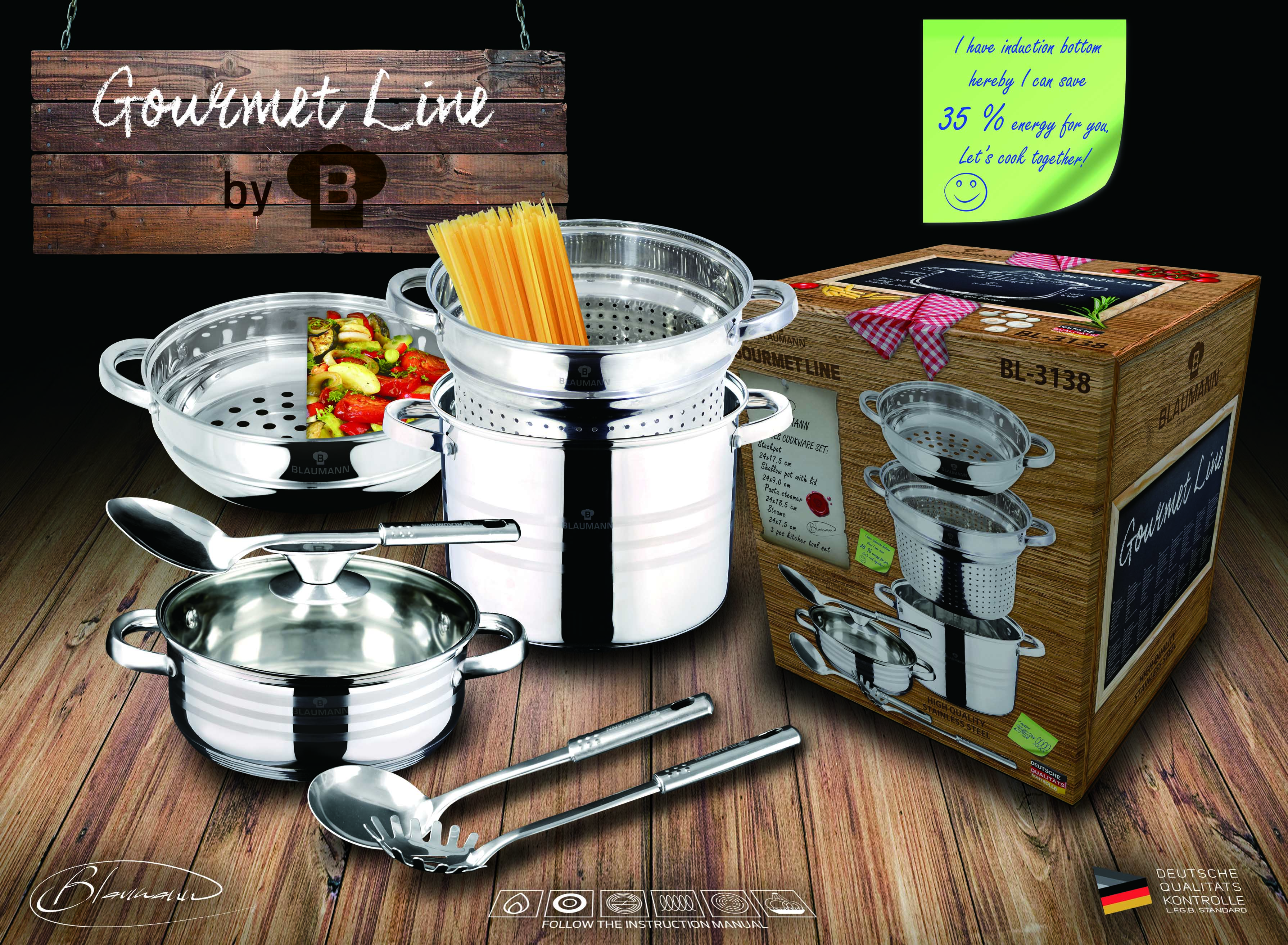 BL-3138 Gourmet Line szett hangulat