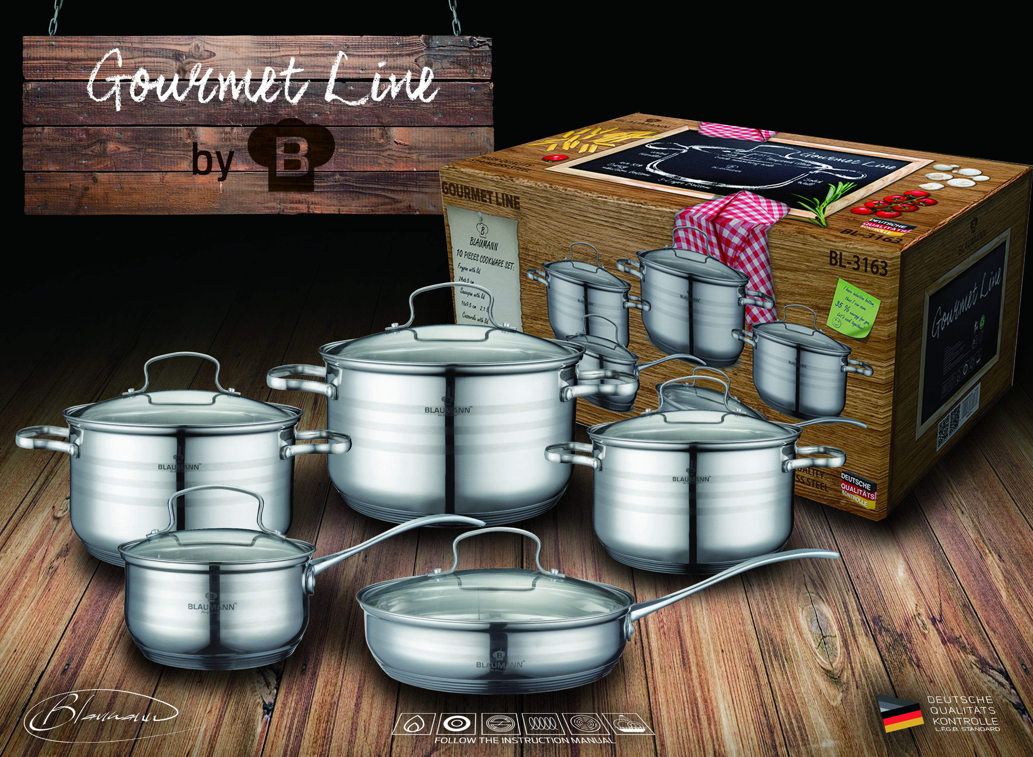 BL-3163 Gourmet Line szett hangulat