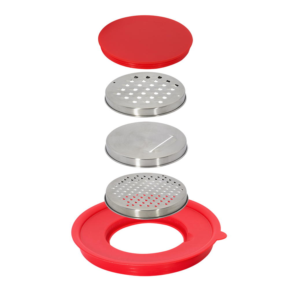 BL-3356 graters and plastic lid 2