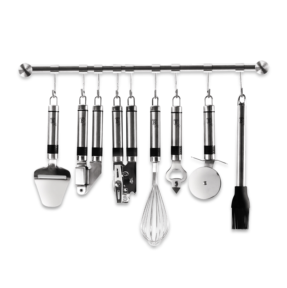 LP-KL-013_6pcs nylon kitchen tools set with ss hook